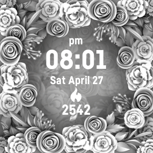 Black and White Roses